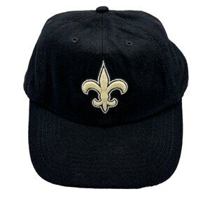 Forty Seven Brand New Orleans Saints Football Team Baseball Cap Hat Black White